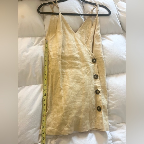 Reformation - Cayman Dress - Yellow Parmesan - Size XS - Picture 3 of 4